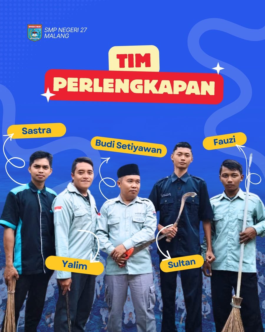 Foto Tim Perlengkapan